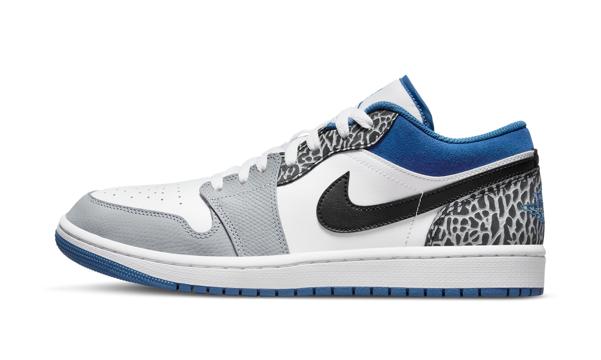 Air Jordan 1 Low SE True Blue (GS) DQ2514-140 — Vista 1