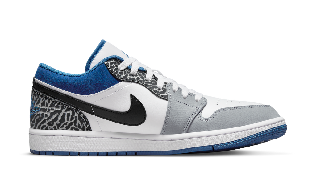 Air Jordan 1 Low SE True Blue (GS) DQ2514-140 — Vista 2