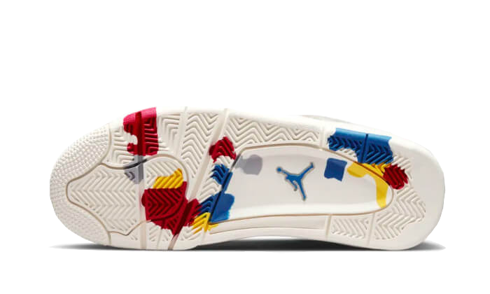 Air Jordan 4 Sail Canvas DQ4909-100 — Vista 3