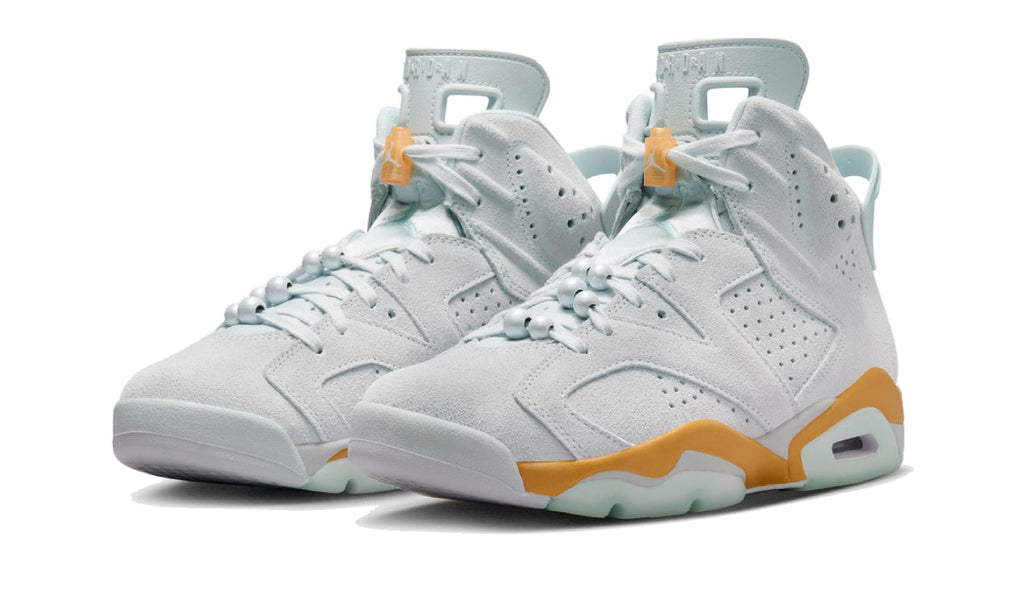 Air Jordan 6 Retro Craft Paris Olympics Pearl DQ4914-074 — Vista 2