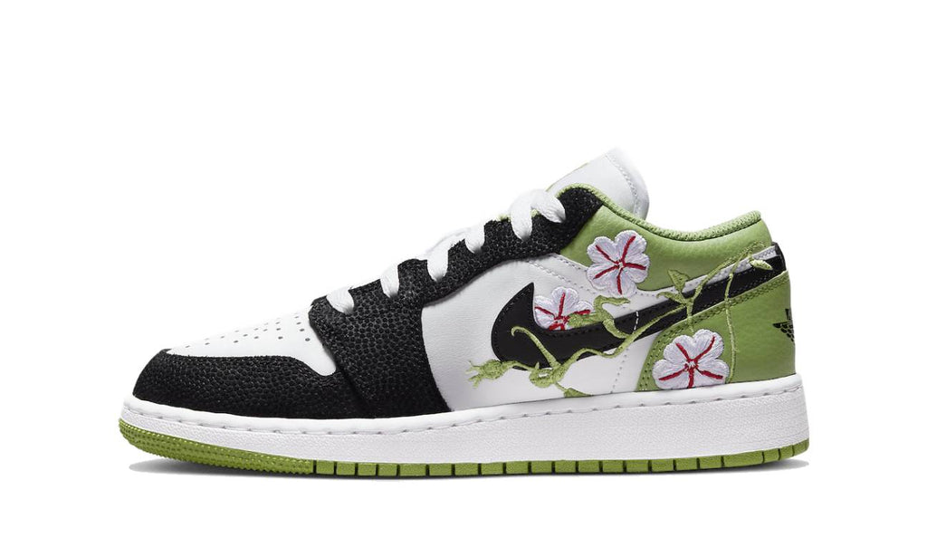 Air Jordan 1 Low SE Floral Vines DQ8389-100 — Vista 1