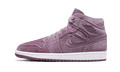 Air Jordan 1 Mid SE Purple Velvet (Women's) DQ8397-500 — Vista 1