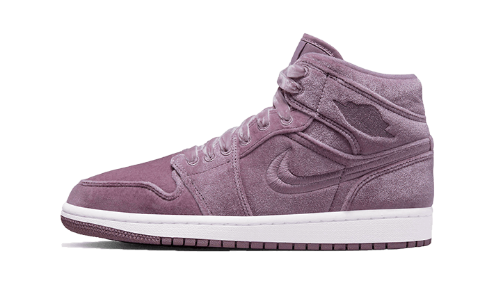 Air Jordan 1 Mid SE Purple Velvet (Women's) DQ8397-500 — Vista 1