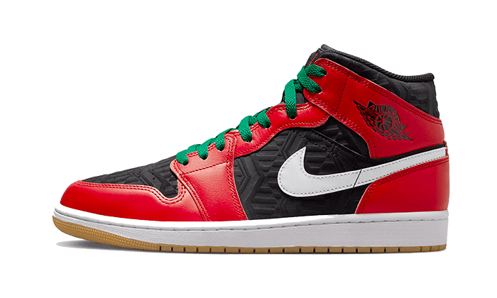Air Jordan 1 Mid SE Christmas (GS) DQ8418-006 — Vista 1