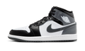 Air Jordan 1 Mid Black White Iron Grey (GS) DQ8423-001 — Vista 1