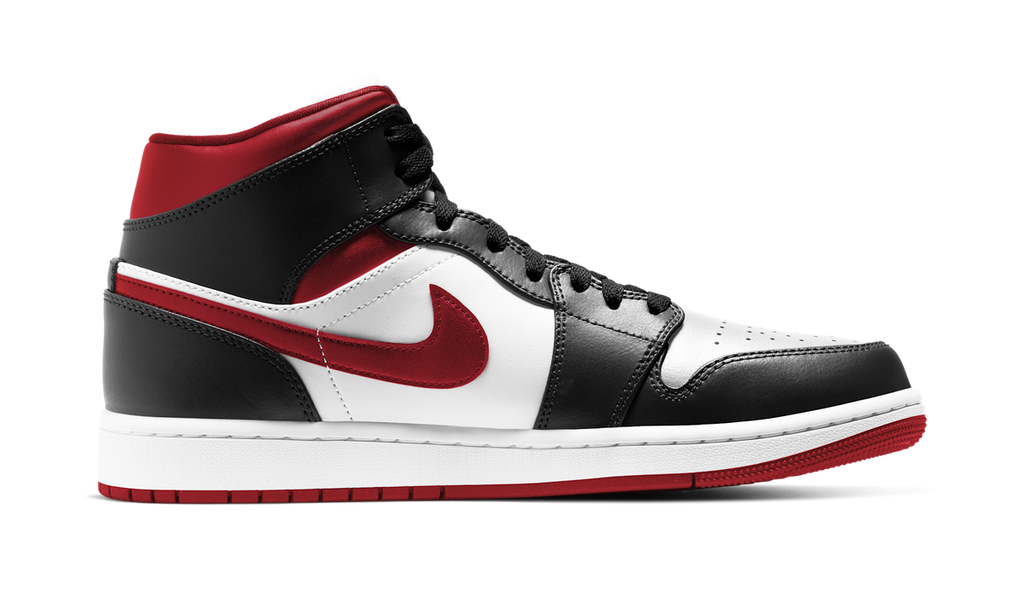 Air Jordan 1 Mid Gym Red Black White (GS) DQ8423-061 — Vista 2