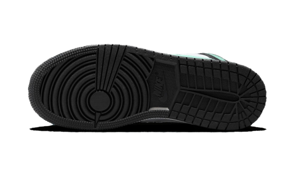 Air Jordan 1 Mid Tiffany Green Black DQ8423-103 — Vista 3