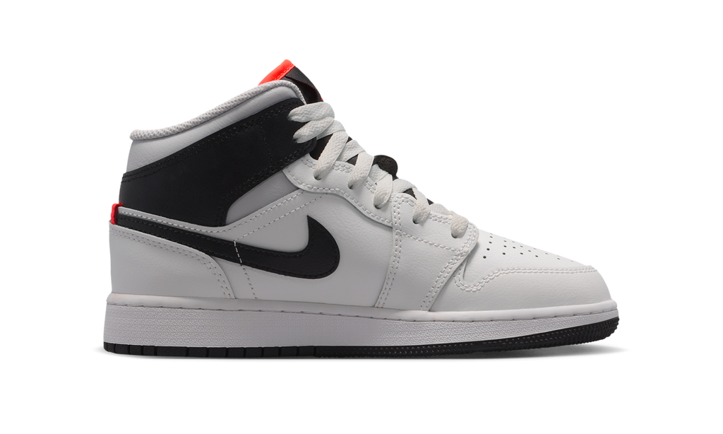 Air Jordan 1 Mid Summit White Infrared Black (GS) DQ8423-109 — Vista 2