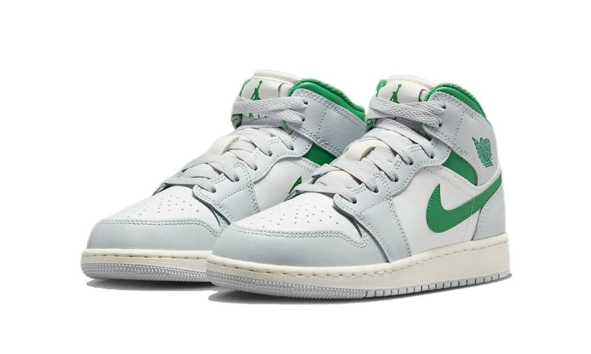 Air Jordan 1 Mid GS Pine Green DQ8423-142 — Vista 2
