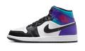 Air Jordan 1 Mid  Black Toe Grape (GS) DQ8423-154 — Vista 1