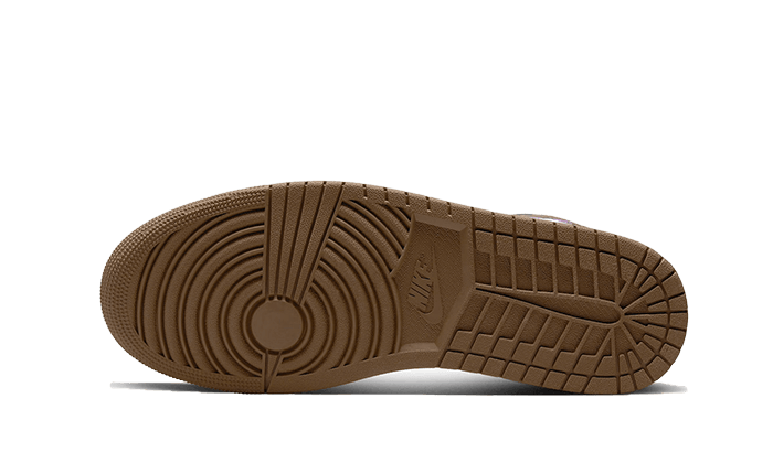 Air Jordan 1 Mid Purple Mocha (GS) DQ8423-215 — Vista 2