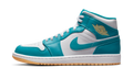 Air Jordan 1 Mid Aquatone (GS) DQ8423-400 — Vista 1