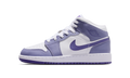Air Jordan 1 Mid Dusty Amethyst White Court Purple (GS) DQ8423-500 — Vista 1