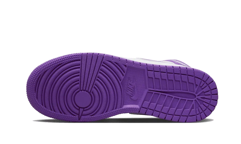 Air Jordan 1 Mid Purple Venom(GS) DQ8423-511 — Vista 3