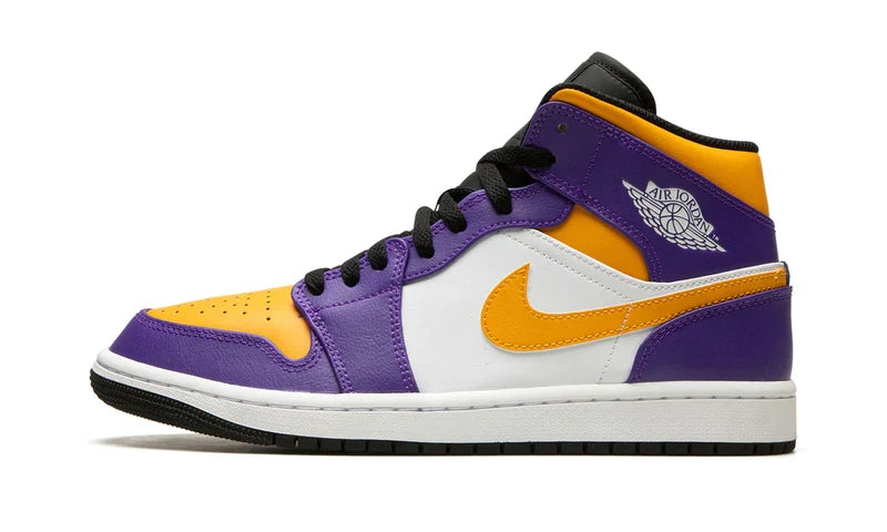 Air Jordan 1 Mid Lakers (GS) DQ8423-517 — Vista 1