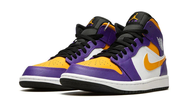 Air Jordan 1 Mid Lakers (GS) DQ8423-517 — Vista 2