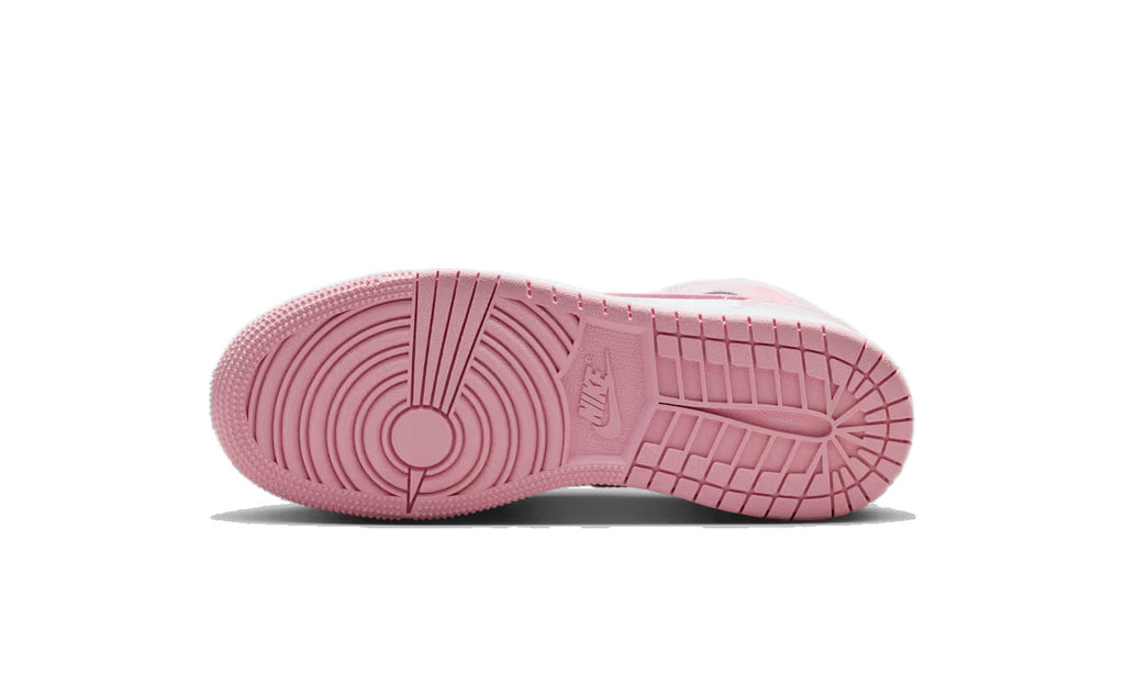 Air Jordan 1 Mid Pearl Pink White (GS) DQ8423-600 — Vista 3