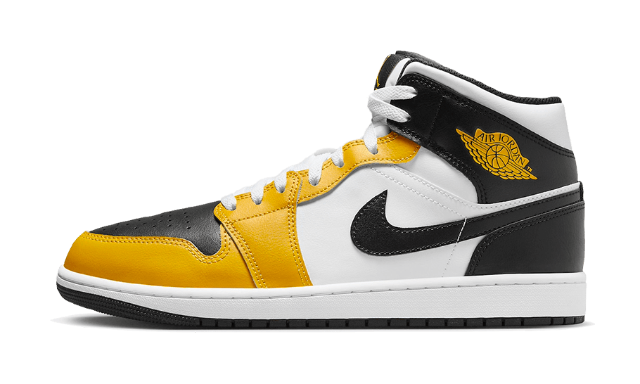 Air Jordan 1 Mid Yellow Ochre (GS) DQ8423-701 — Vista 1