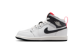 Air Jordan 1 Mid Summit White Infrared Black (PS) DQ8424-109 — Vista 1