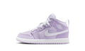 Air Jordan 1 Mid Violet Mist Barely Grape (PS) DQ8424-502 — Vista 1