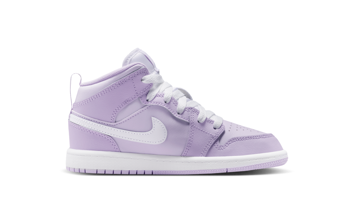 Air Jordan 1 Mid Violet Mist Barely Grape (PS) DQ8424-502 — Vista 2