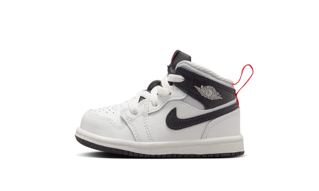 Air Jordan 1 Mid Summit White Infrared Black (TD) DQ8425-109 — Vista 1