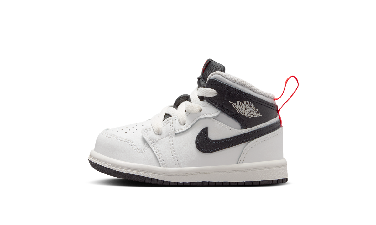 Air Jordan 1 Mid Summit White Infrared Black (TD) DQ8425-109 — Vista 1