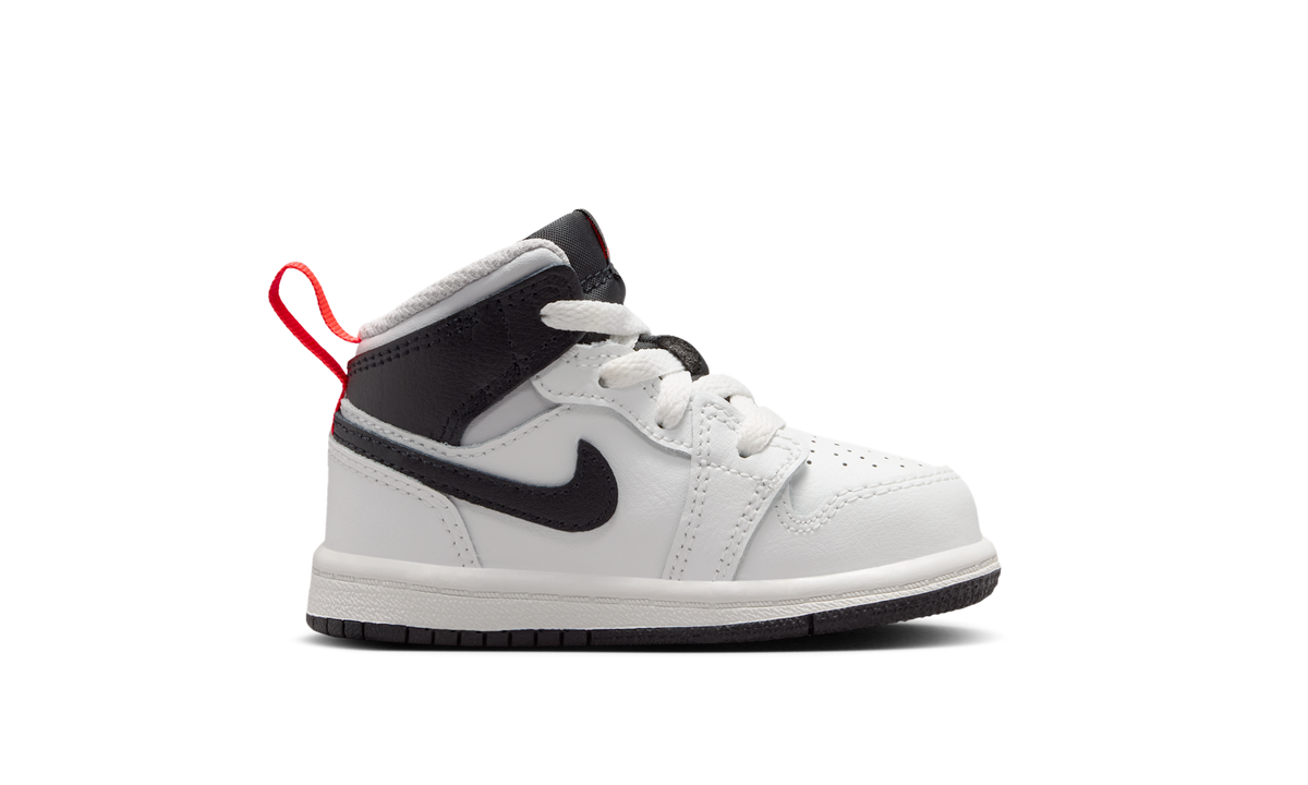 Air Jordan 1 Mid Summit White Infrared Black (TD) DQ8425-109 — Vista 2