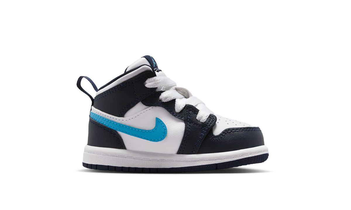 Air Jordan 1 Mid Obsidian Dark Powder Blue (TD) DQ8425-404 — Vista 2