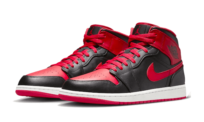 Air Jordan 1 Mid Alternate Bred (2022) DQ8426-060 — Vista 2