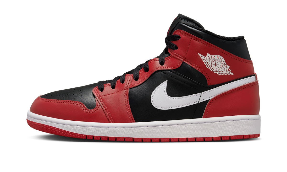 Air Jordan 1 Mid Gym Red Black White (2024) DQ8426-061 — Vista 1