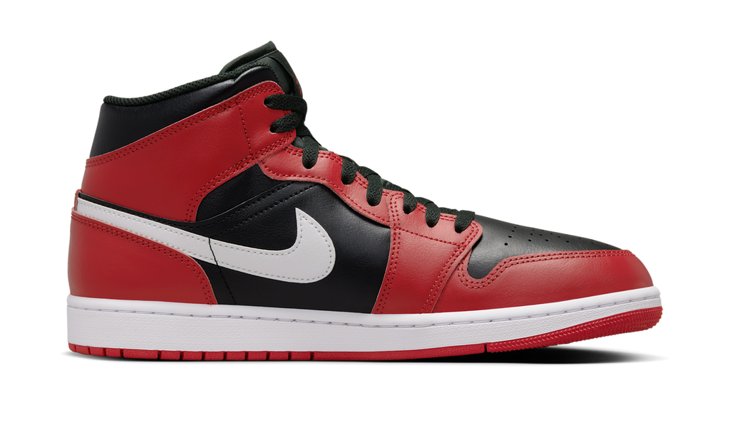 Air Jordan 1 Mid Gym Red Black White (2024) DQ8426-061 — Vista 2