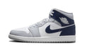 Air Jordan 1 Mid Wolf Grey Midnight Navy DQ8426-104 — Vista 1