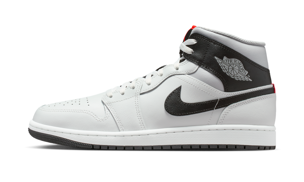 Air Jordan 1 Mid White Neutral Grey Infrared DQ8426-109 — Vista 1