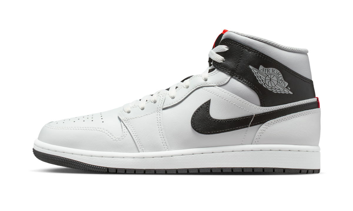 Air Jordan 1 Mid White Neutral Grey Infrared DQ8426-109 — Vista 1