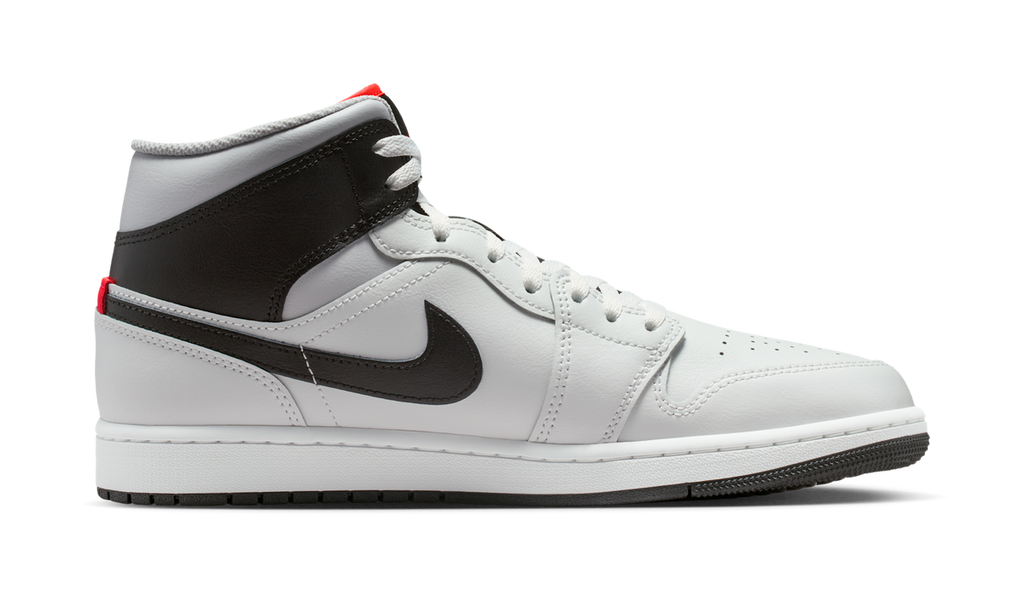Air Jordan 1 Mid White Neutral Grey Infrared DQ8426-109 — Vista 2