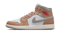 Air Jordan 1 Mid Rattan White College Grey DQ8426-200 — Vista 1