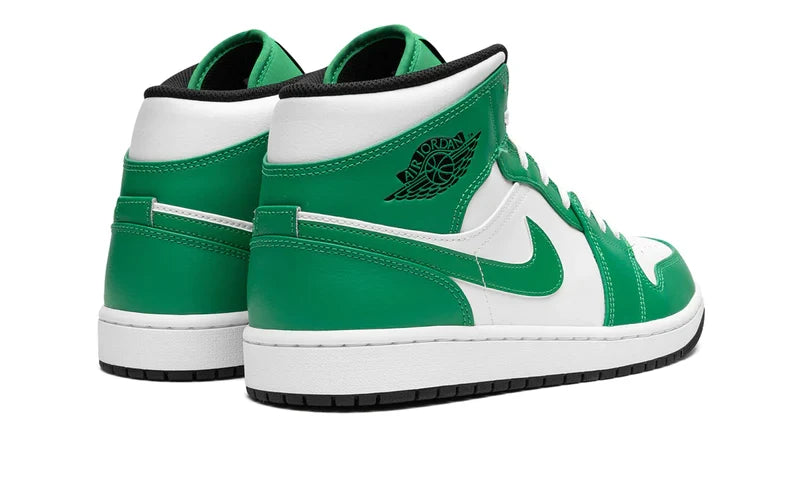 Air Jordan 1 Mid Lucky Green DQ8426-301 — Vista 3