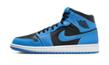 Air Jordan 1 Mid University Blue Black DQ8426-401 — Vista 1