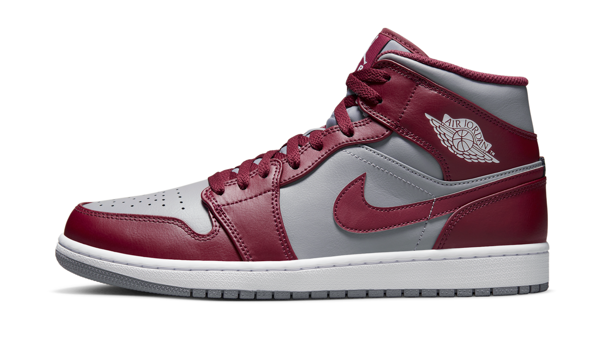 Air Jordan 1 Mid Cherrywood Red DQ8426-615 — Vista 1