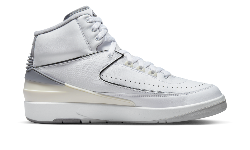 Air Jordan 2 Retro Cement Grey (GS) DQ8562-100 — Vista 2