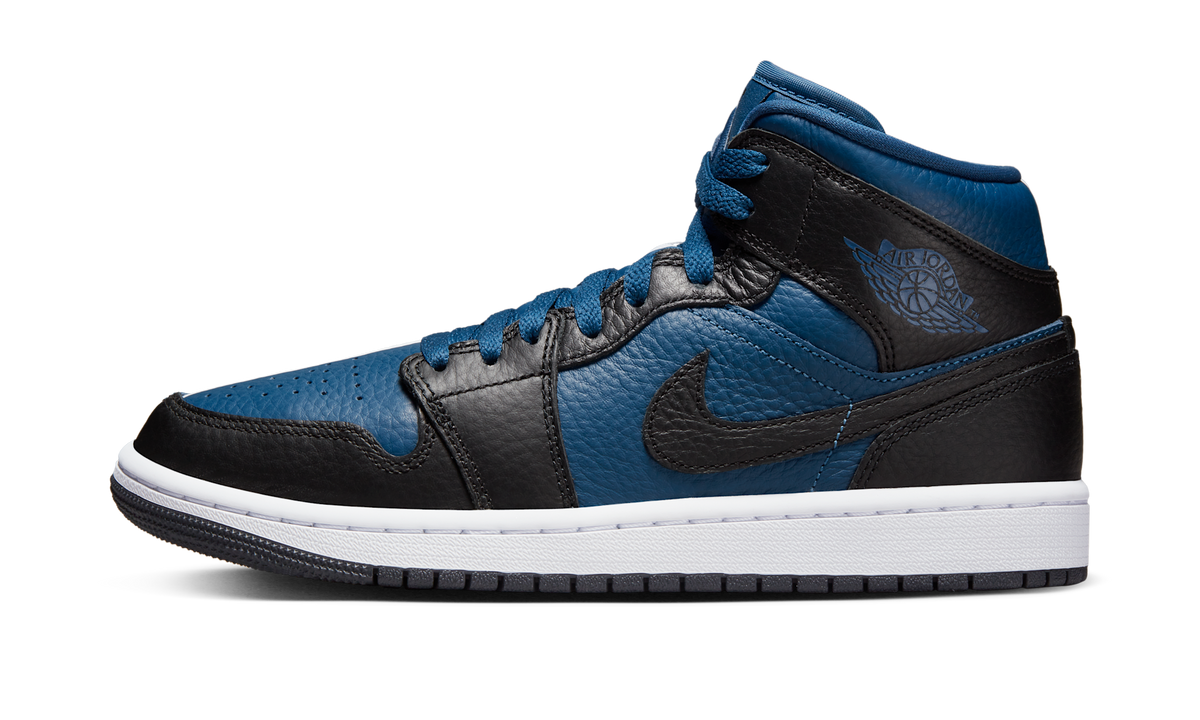 Air Jordan 1 Mid Split French Blue (Women's) DR0501-401 — Vista 1