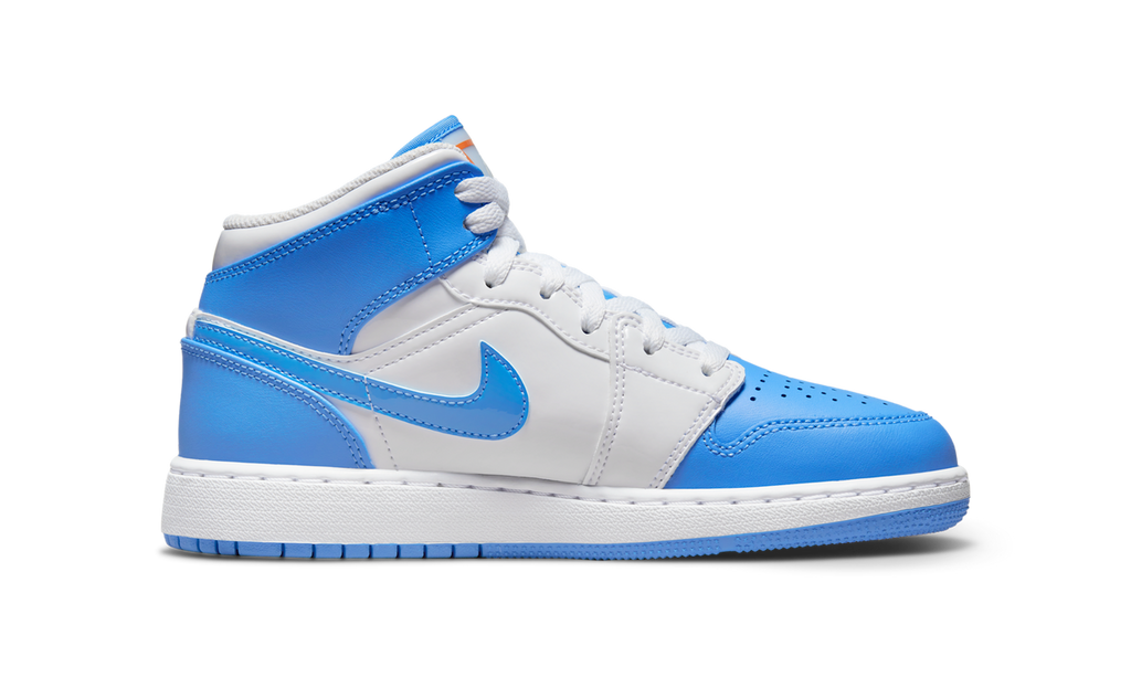Air Jordan 1 Mid Sneaker School Game Winner (GS) DR6492-100 — Vista 2