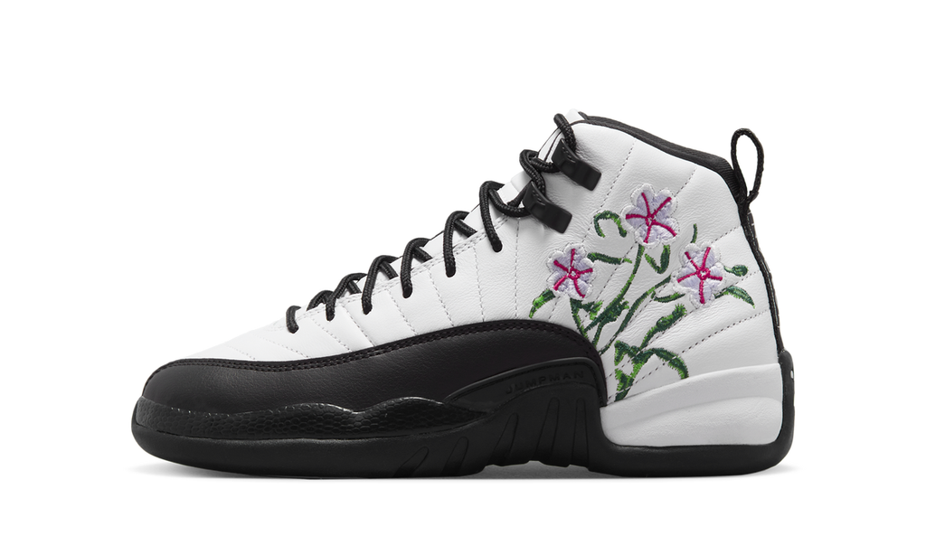 Air Jordan 12 Retro Floral (GS) DR6956-100 — Vista 1
