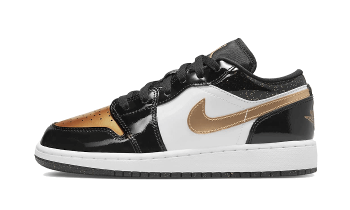 Air Jordan 1 Low SE Gold Toe (GS) DR6970-071 — Vista 1
