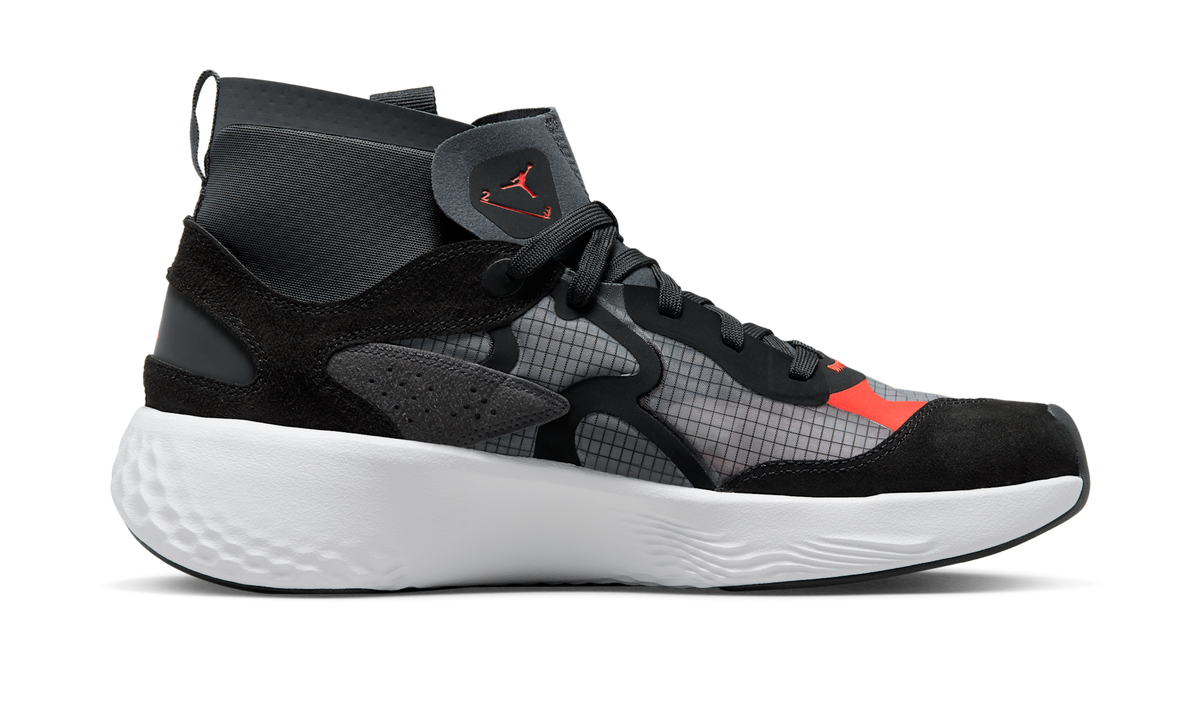 Air Jordan Delta 3 Mid Black Chile Red DR7614-060 — Vista 2