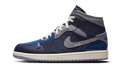 Air Jordan 1 Mid SE Craft Obsidian French Blue Ashen Slate White DR8868-400 — Vista 1