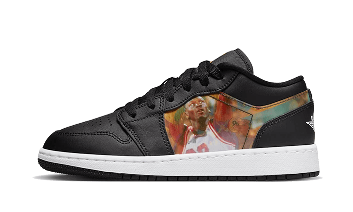 Air Jordan 1 Low Hologram (GS) DR9497-001 — Vista 1