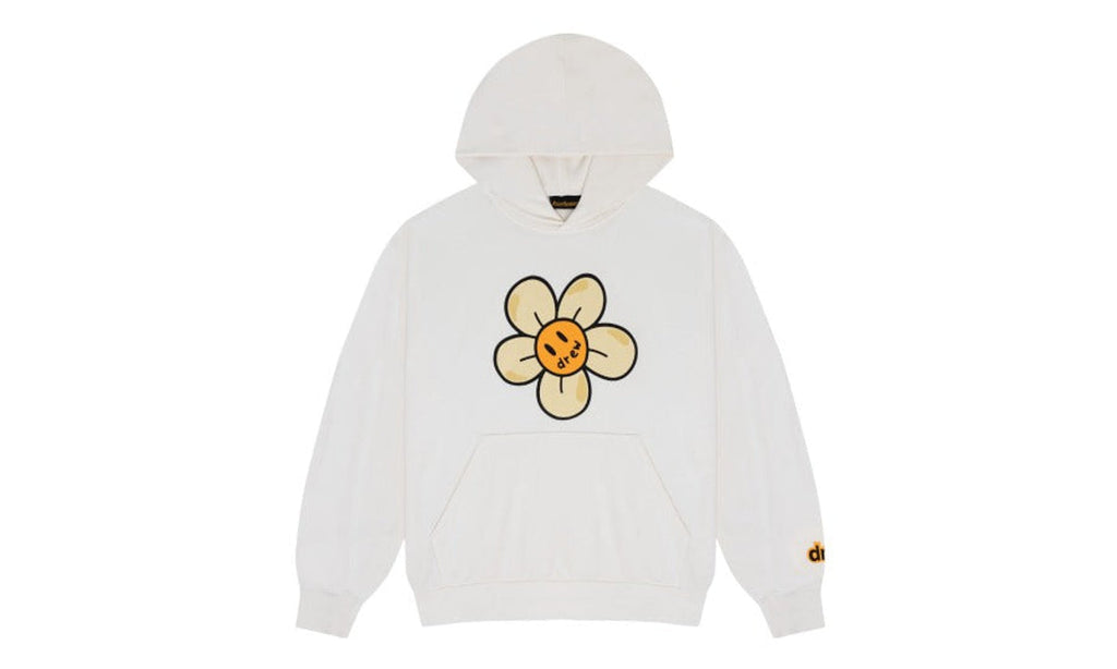 Drew House SS23 Hoodie Daisy White