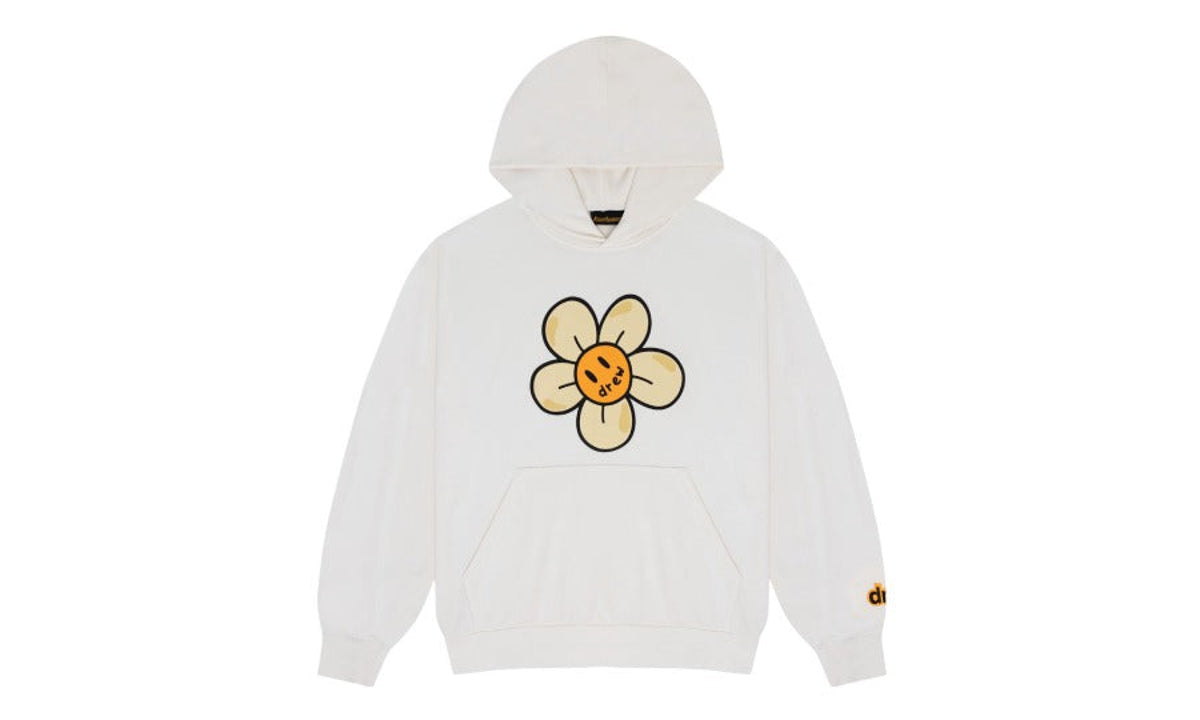 Drew House SS23 Hoodie Daisy White